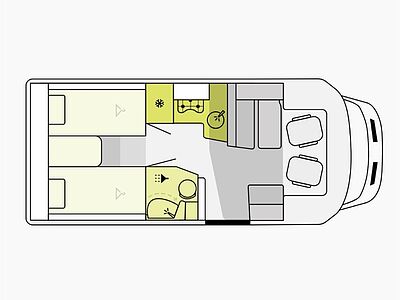 Etrusco T 6.9 SF Complete Edition Markise/Fahrradträger Sofort verfügbar